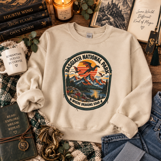 Fourth Wing Sweatshirt, Basgiath War College Sweatshirt, Dragon Rider Romantasy Sweater, Fantasy Book Lover Gift, Bookish Crewneck