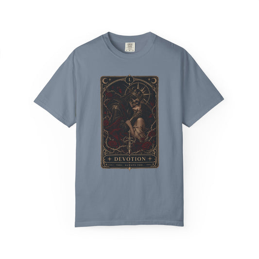 Dark Romance Shirt, Devotion Tarot Card Tee, You Always You Bookish T Shirt, Morally Gray Book Boyfriend Gift, Gothic Romance Reader Shirt