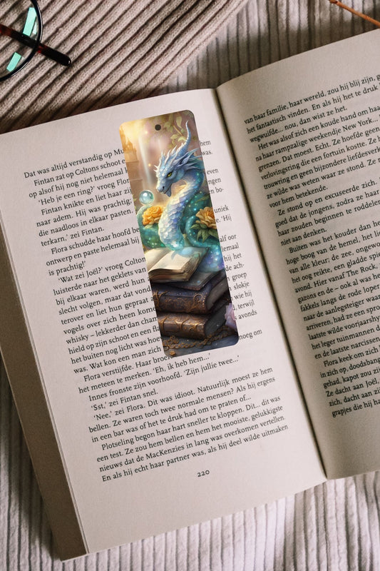 Book Magic Dragon Bookmark