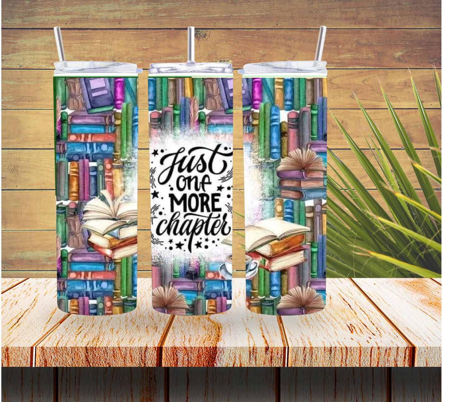One More Chapter 20 ounce Book Lovers Tumbler