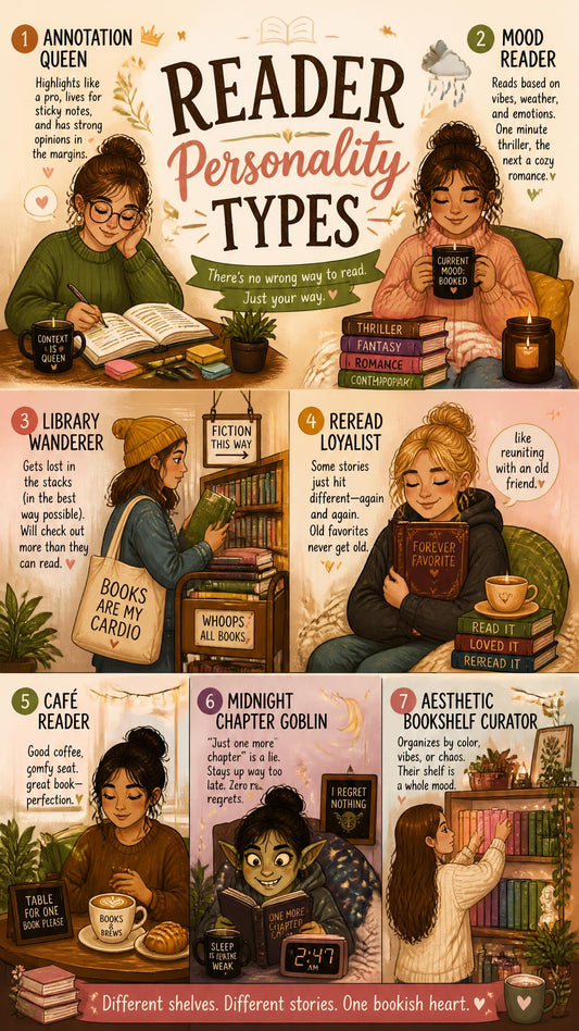 Reader Personality Types: Which One Are You?