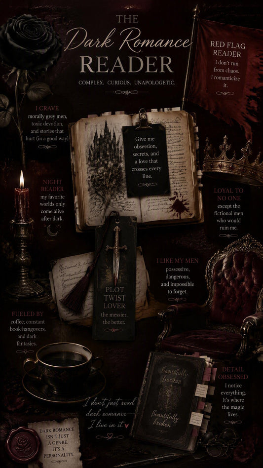 The Dark Romance Reader: Complex, Curious, Unapologetic