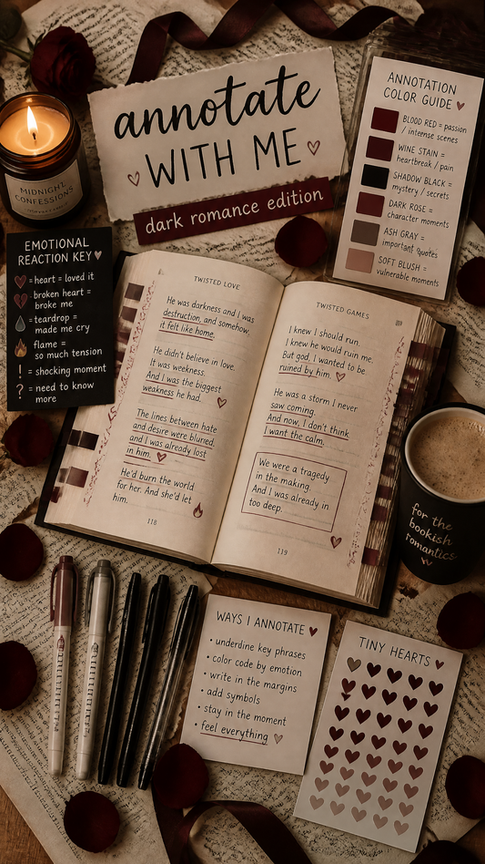 Annotate With Me: A Dark Romance Reader's Guide to Marking Up Your Books