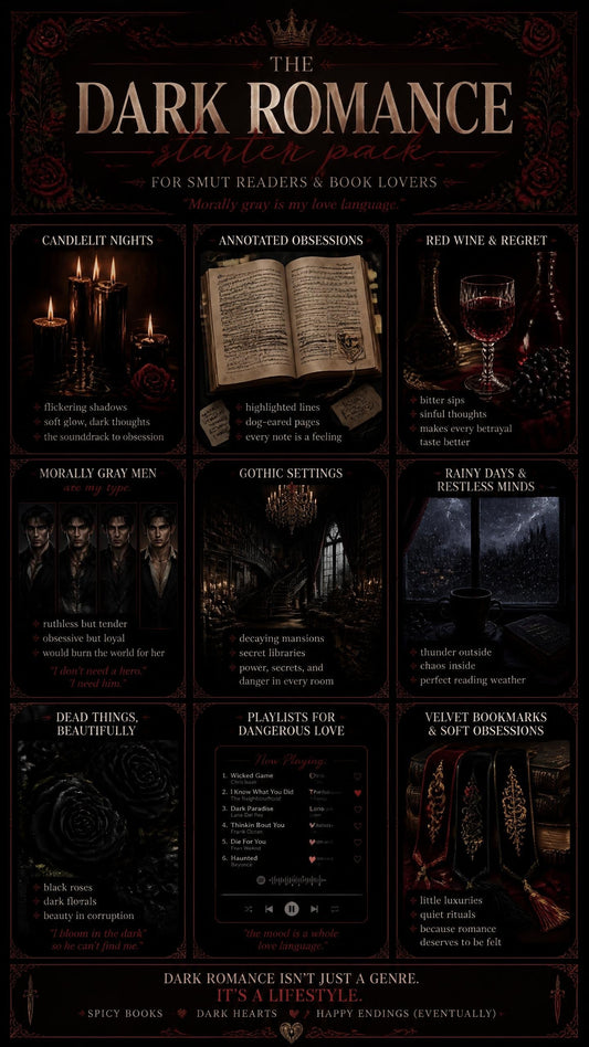 The Dark Romance Starter Pack: For Smut Readers & Book Lovers
