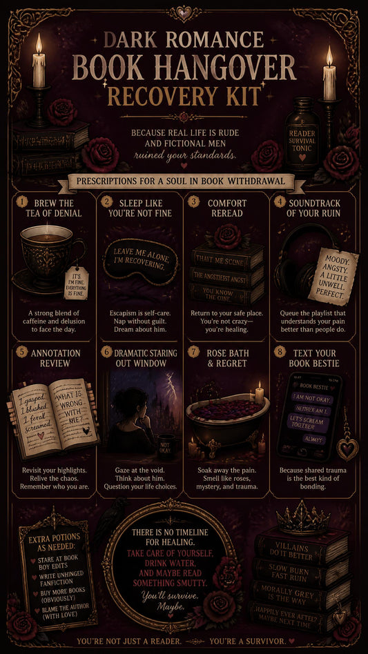 The Dark Romance Book Hangover Recovery Kit