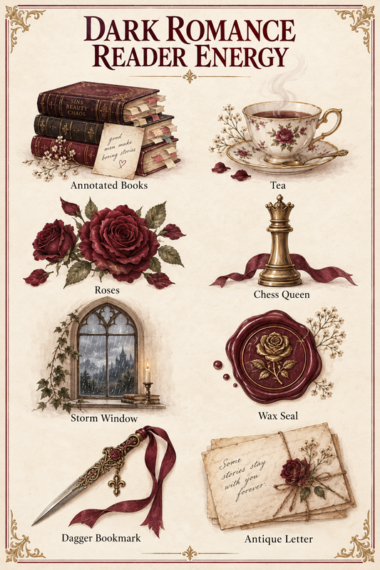 Dark Romance Reader Energy: The Eight Things That Give It Away