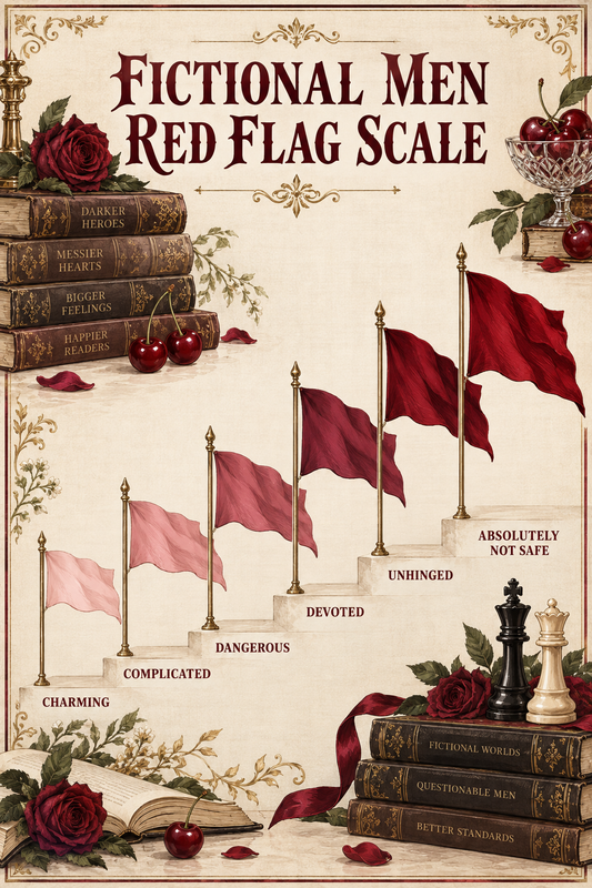 The Fictional Men Red Flag Scale: How Dangerous Is Your Book Boyfriend?