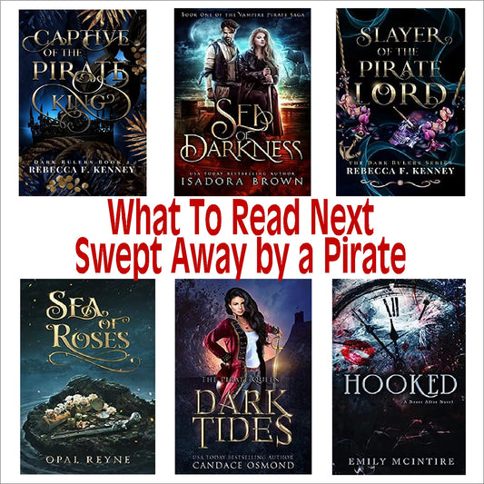 Six Book Covers that are perfect to read next if you want to be Swept Away by a Pirate