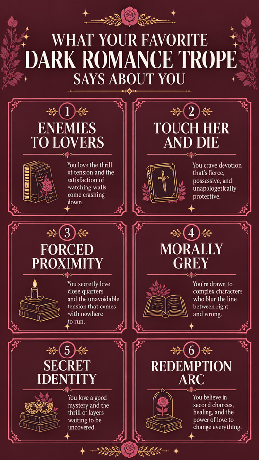 What Your Favorite Dark Romance Trope Says About You