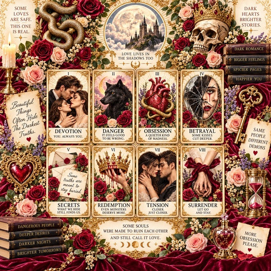 The Dark Romance Tarot: Eight Cards for Dangerous Hearts