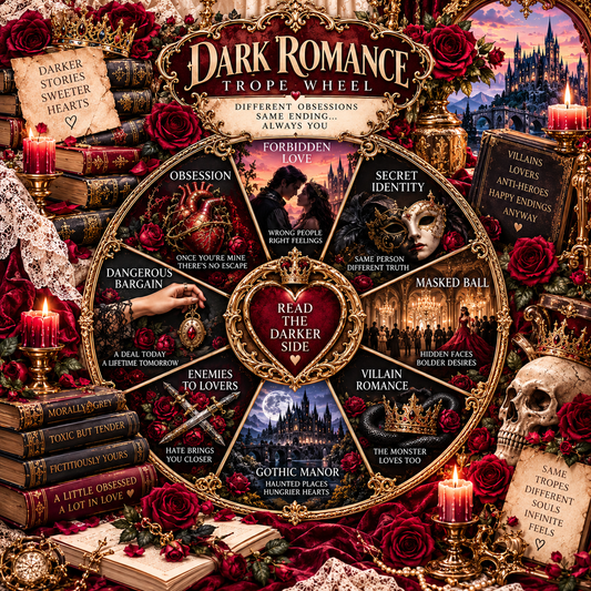 The Dark Romance Trope Wheel: Different Obsessions, Same Ending... Always You
