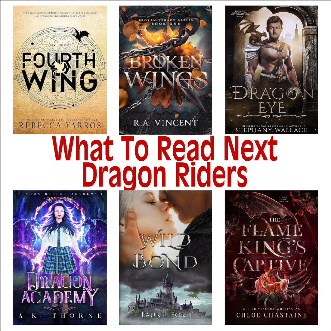 Dragon Riders TBR list