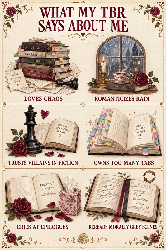What My TBR Says About Me