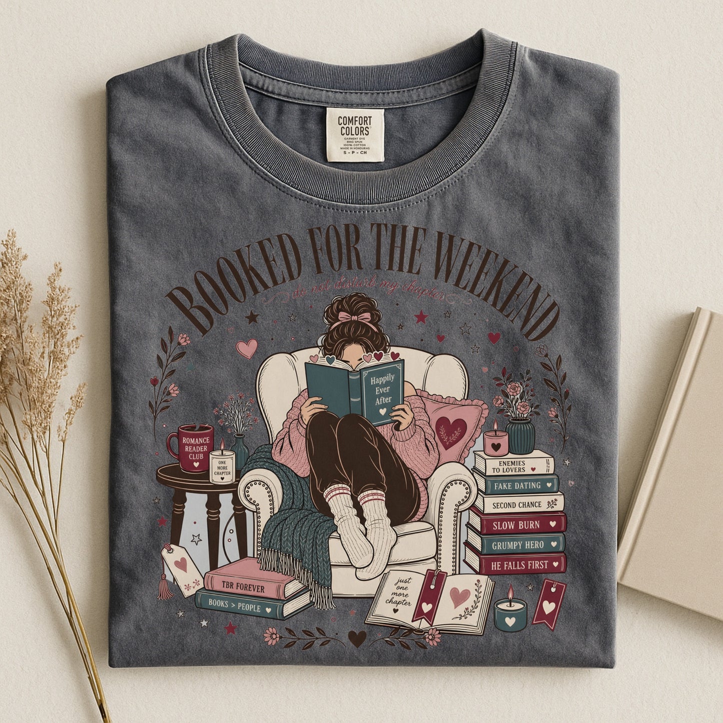 Meet Me at the Bookstore Cozy Romance Reader Shirt for Book Lovers