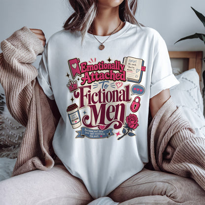 Emotionally Attached to Fictional Men Shirt