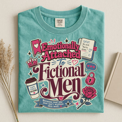 Emotionally Attached to Fictional Men Shirt
