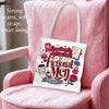 Emotionally Attached to Fictional Men Tote Bag