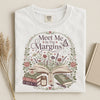 Meet Me in the Margins Romance Reader BookTok T-Shirt