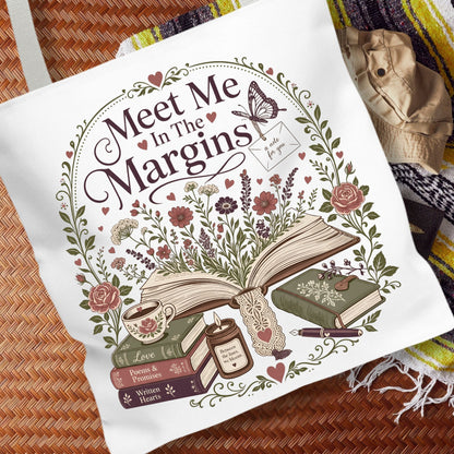 Meet Me in the Margins Tote Bag
