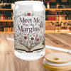 Meet Me in the Margins 16oz Glass Cup