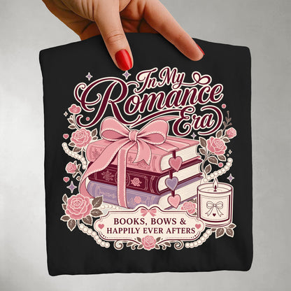 In My Romance Era Shirt  Coquette Book Lover Comfort Colors Tee