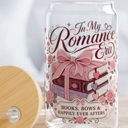In My Romance Era 16oz Glass Cup