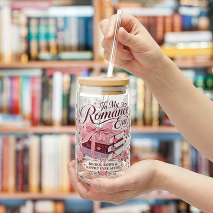 In My Romance Era 16oz Glass Cup