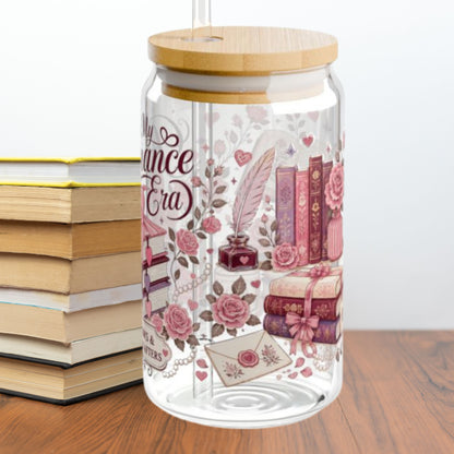 In My Romance Era 16oz Glass Cup