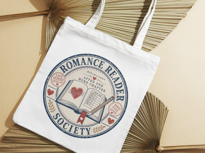 Romance Reader Society Tote Bag
