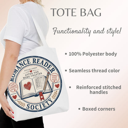 Romance Reader Society Tote Bag