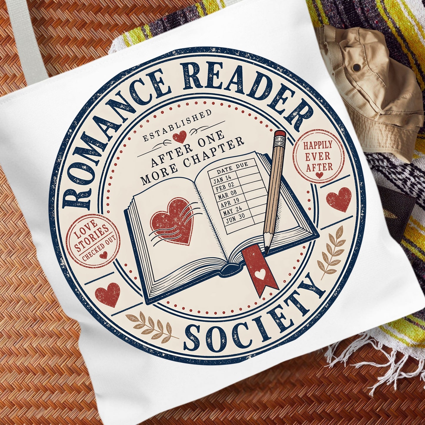 Romance Reader Society Tote Bag