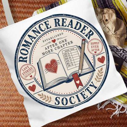 Romance Reader Society Tote Bag
