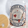 Romance Reader Society 16oz Glass Cup