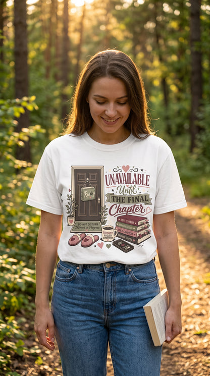 Funny introvert t-shirt for romance readers who prefer books over people. Featuring cozy reading humor and homebody vibes, this design is perfect for BookTok, book clubs, Etsy POD shops, and literary gift ideas. Save this bestselling reader apparel inspiration.