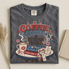 Coffee Chapters & Fictional Crushes Shirt | BookTok Romance Reader Tee | Coffee and Books Shirt | Book Lover Gift | Cozy Reader Apparel