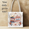 Save a Horse Read a Romance Tote Bag | Western Book Lover Bag | Cowboy Romance Reader Tote | BookTok Cowgirl Book Club Gift