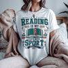 Reading Is My Favorite Sport Shirt , Book Lover Tee, Romance Reader Shirt, BookTok Gift, Reader Club Graphic T-Shirt