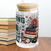 Reading Is My Favorite Sport Glass Can
