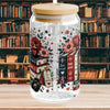 Reading Is My Favorite Sport Glass Can