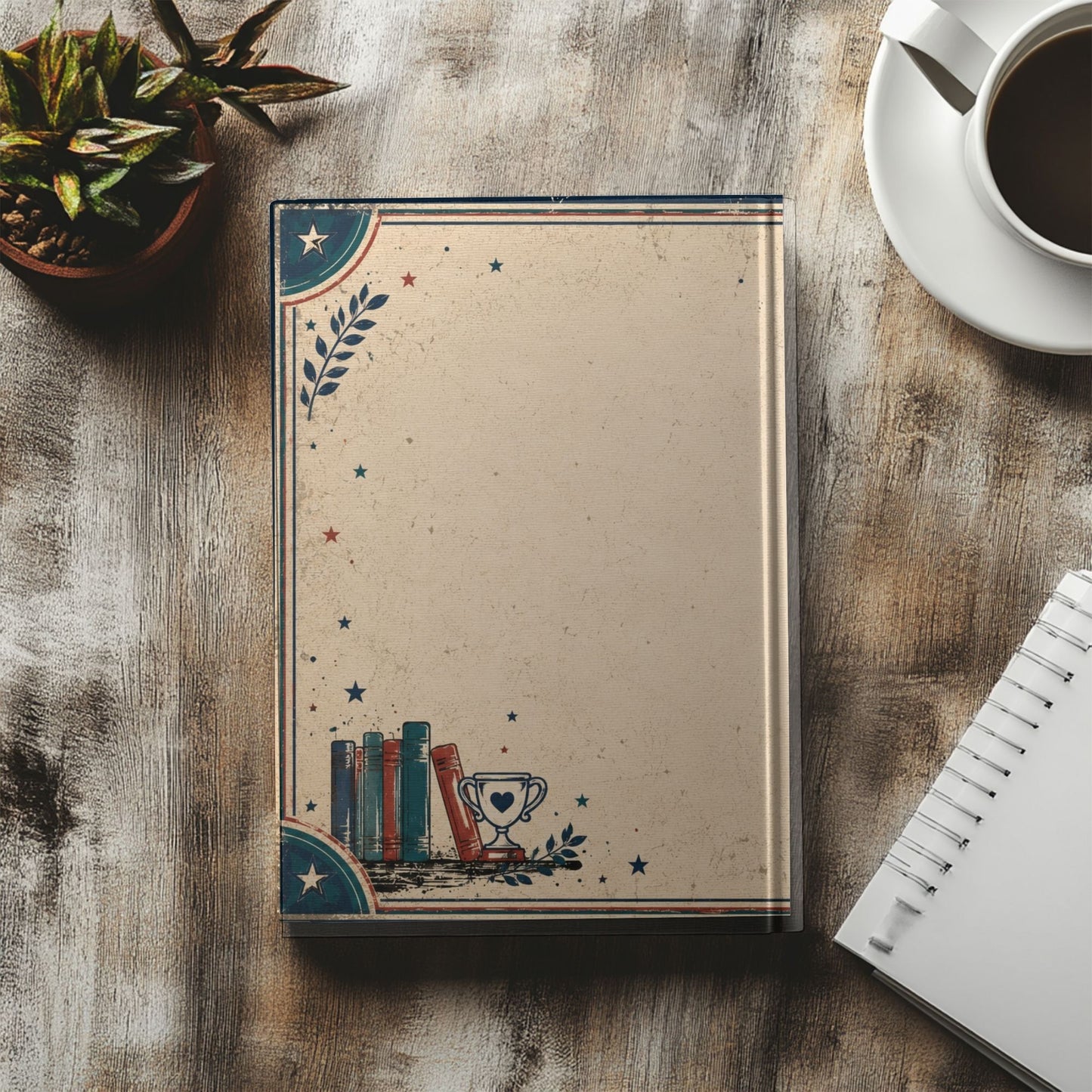 Reading Is My Favorite Sport Hardcover Journal, Book Lover Notebook, Reading Journal, Gift for Readers, BookTok Journal