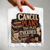 Cancel Plans Shirt, Book Lover Tee, Romance Reader Shirt, Cozy Reading Tee, BookTok Shirt, Introvert Book Lover Gift