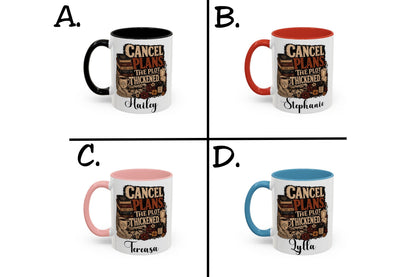 Personalized Book Lover Mug, Custom Name Coffee Cup, Romance Reader Mug, BookTok Gift, Personalized Reader Coffee Mug