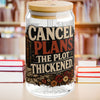 Cancel Plans Glass Cup, Book Lover Libby Cup, Reader Iced Coffee Glass, BookTok Drinkware, Cozy Reading Glass Can