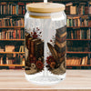Cancel Plans Glass Cup, Book Lover Libby Cup, Reader Iced Coffee Glass, BookTok Drinkware, Cozy Reading Glass Can