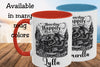 Hoarding Happily Ever Afters Mug, Fantasy Romance Coffee Mug, Dragon Book Lover Cup, Romantasy Reader Gift, BookTok Mug