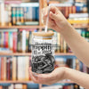Hoarding Happily Ever Afters Glass Cup, Fantasy Romance Libby Cup, Dragon Book Lover Glass, Romantasy Iced Coffee Cup, BookTok Gift