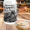Hoarding Happily Ever Afters Glass Cup, Fantasy Romance Libby Cup, Dragon Book Lover Glass, Romantasy Iced Coffee Cup, BookTok Gift