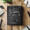 Hoarding Happily Ever Afters Journal, Fantasy Romance Notebook, Dragon Reading Journal, Romantasy BookTok Gift, Hardcover Book Lover Journal