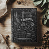 Hoarding Happily Ever Afters Journal, Fantasy Romance Notebook, Dragon Reading Journal, Romantasy BookTok Gift, Hardcover Book Lover Journal