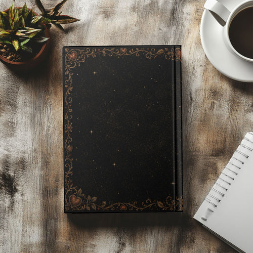 Time Well Read Journal, Romance Reader Notebook, Cottagecore Reading Journal, Vintage Book Lover Journal, Hardcover Literary Notebook